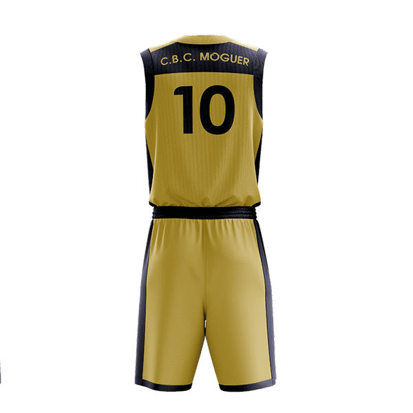 Equipacion baloncesto personalizada de Moguer