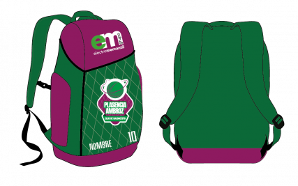 Mochilas personalizadas, gorras, brazaletes y bañadores 33